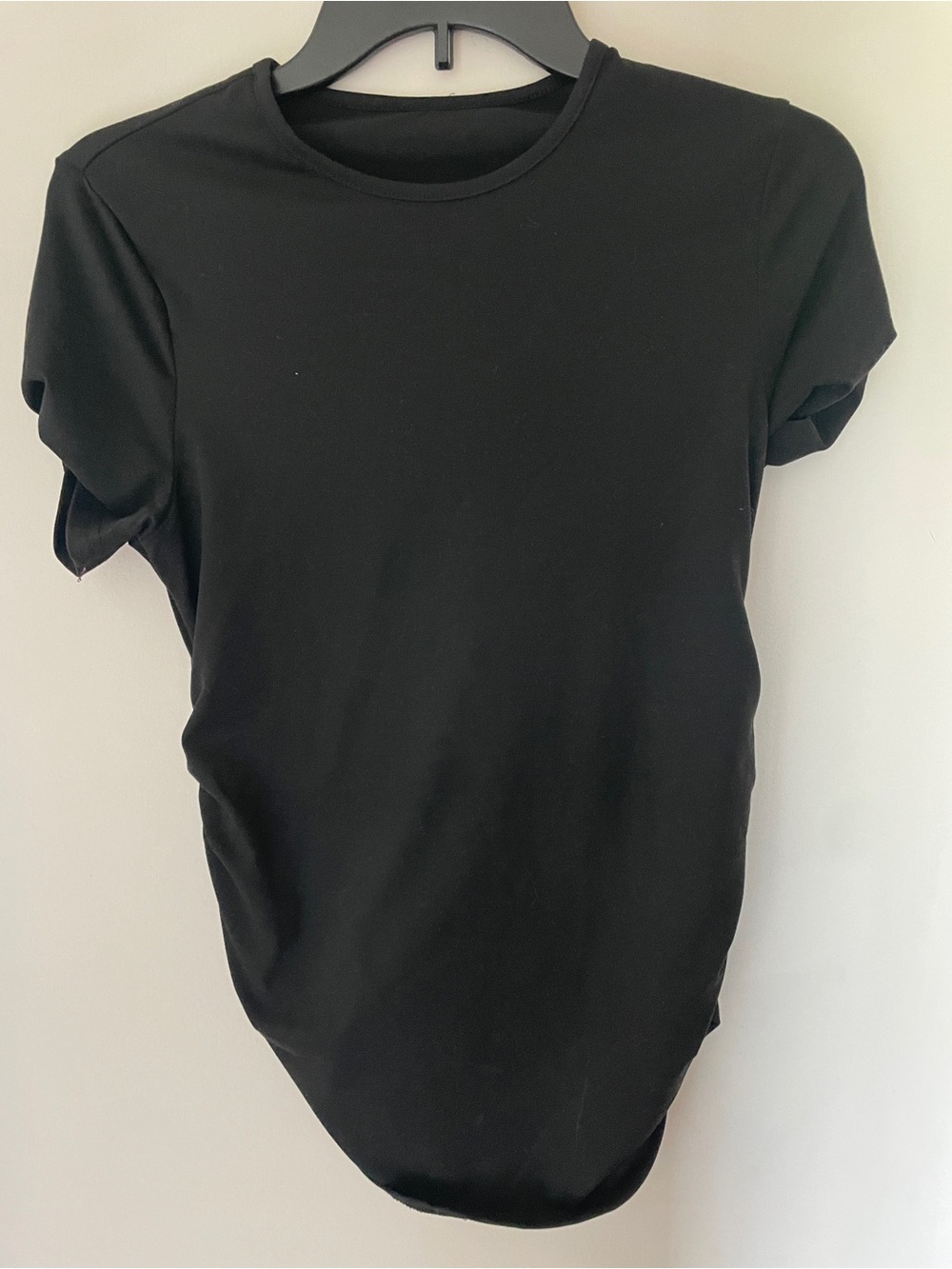 SHEIN maternity black tshirt